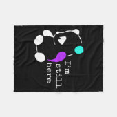 Couverture Polaire I'm Still Here - Semicolon Gift Suicide Prevention (Devant (Horizontal))