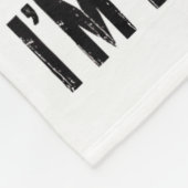 Couverture Polaire I'm Thankful I'm Not A Liberal Funny Turkey Thanks (Coin)