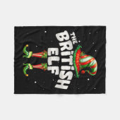 Couverture Polaire I'm The British Elf Family Matching Group Christma (Devant (Horizontal))