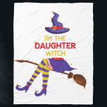 Couverture Polaire Im the Daughter Witch Shirt Halloween Matching<br><div class="desc">Im the Daughter Witch Shirt Halloween Matching</div>