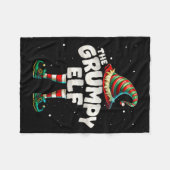 Couverture Polaire I'm The Mpy Elf Family Matching Group Christmas (Devant (Horizontal))