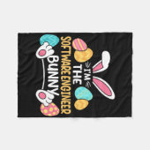 Couverture Polaire Im The Software Engineer Bunny Developer Easter  (Devant (Horizontal))