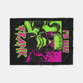 Couverture Polaire I'm Very Frank Funny Frankenstein Halloween Costum (Devant (Horizontal))