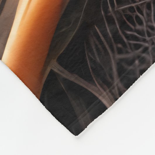 Couverture Polaire Image Abstraite - 3D Fractal, art numérique, braun (Coin)
