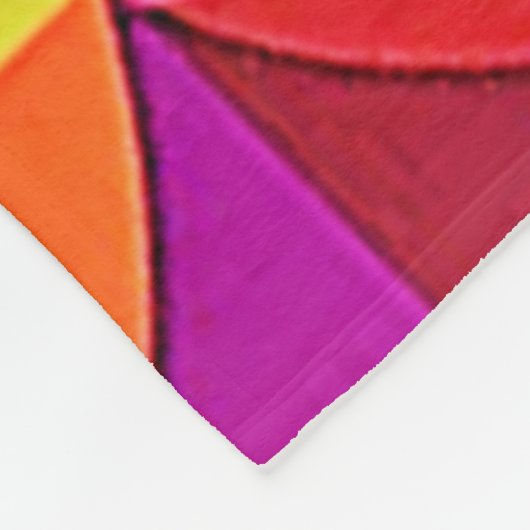 Couverture Polaire Image Abstraite de symétrie dynamique (Coin)