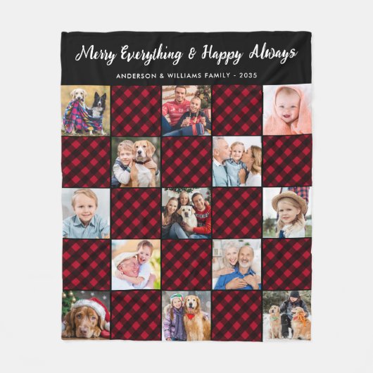 Couverture Polaire Image de surface composée personnalisée (Devant)