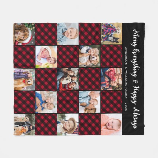 Couverture Polaire Image de surface composée personnalisée (Devant (Horizontal))