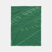 Couverture Polaire Image de table Gamblers Craps (Devant)