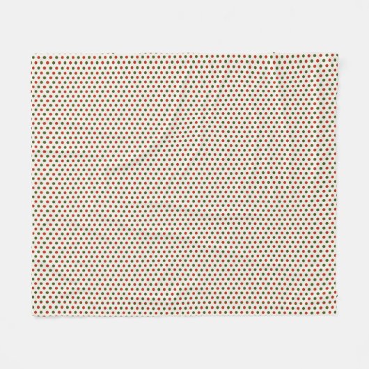 Couverture Polaire Image displaying a patterned fabric with a grid  (Devant (Horizontal))