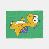 Couverture Polaire Image Mignonne D'Un Spinosaure. 2 (Devant (Horizontal))