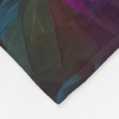 Couverture Polaire Imaginaire Aigle mignon Avec Fleurs (Coin)