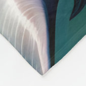 Couverture Polaire Imaginaire Bébé mignon Dauphin Fleurs (Coin)