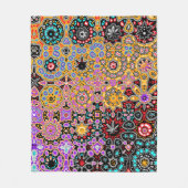 Couverture Polaire Imaginaire bohémien Motif de bijoux Boho Klimt (Devant)