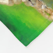 Couverture Polaire Imaginaire champignon maison (Coin)