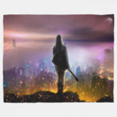 COUVERTURE POLAIRE IMAGINAIRE CITY LIGHTS (Devant (Horizontal))