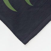 Couverture Polaire Imaginaire Cute Vivid Fleurs Dragon Feuilles (Coin)