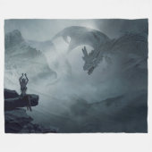 COUVERTURE POLAIRE IMAGINAIRE DRAGON (Devant (Horizontal))