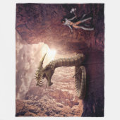 COUVERTURE POLAIRE IMAGINAIRE DRAGON (Devant)