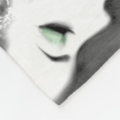 Couverture Polaire Imaginaire féminin collage (Coin)