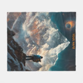 Couverture Polaire Imaginaire Fleurs Vivides mignonnes Everest Alpini (Devant (Horizontal))