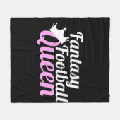 Couverture Polaire Imaginaire Football Queen Fun (Devant (Horizontal))