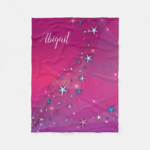 Couverture Polaire Imaginaire magique Dreamy Stars célestes sur Magen