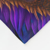 Couverture Polaire Imaginaire mignon Ours Vivid Dragon arc-en-ciel (Coin)