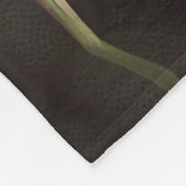 Couverture Polaire Imaginaire Mignonne Robin Fleurs de neige (Coin)