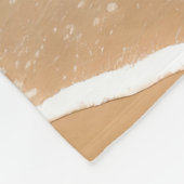 Couverture Polaire Imaginaire plage de sable fin Castle (Coin)