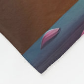 Couverture Polaire Imaginaire Vase Vivid Vase Vibrant Fleurs (Coin)