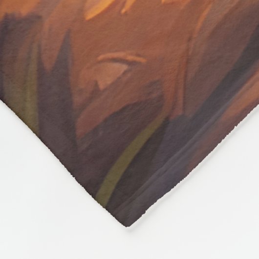 Couverture Polaire Imaginaire Vive Sleeping Tiger Chèvre (Coin)