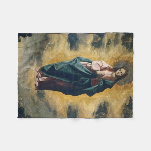 Couverture Polaire Immaculée Conception par Zurbarán (Devant (Horizontal))