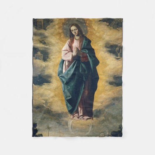 Couverture Polaire Immaculée Conception par Zurbarán (Devant)