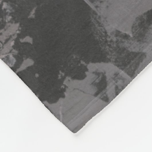 Couverture Polaire Impasto Abstrait I (Coin)