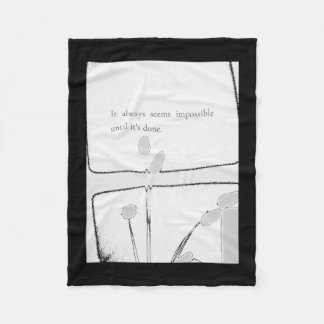 Couverture Polaire Impossible N'Est Qu'Un Défi Citation Inspirante