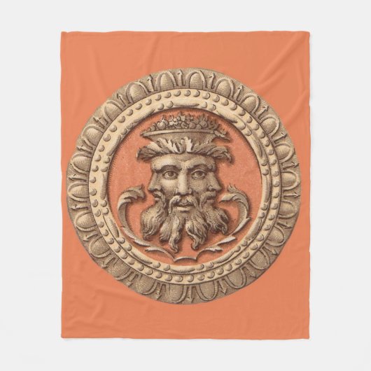 Couverture Polaire impression à trois faces (Devant)