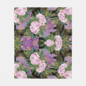 Couverture Polaire Impression Abstraite (Devant)