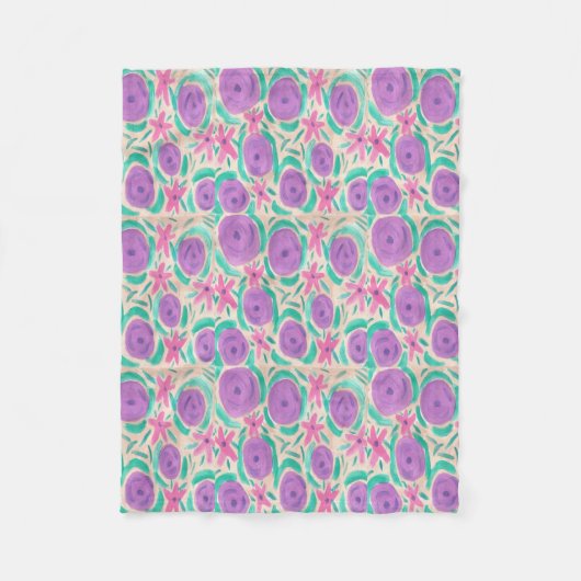 Couverture Polaire Impression Beachy Boho (Devant)