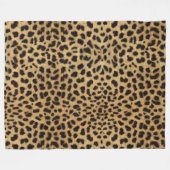 Couverture Polaire Impression Cheetah (Devant (Horizontal))