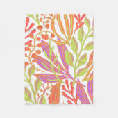 Couverture Polaire Impression couleur vive (Devant)