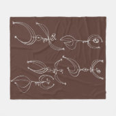 Couverture Polaire impression de danse interprétative (Devant (Horizontal))