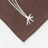 Couverture Polaire impression de danse interprétative (Coin)