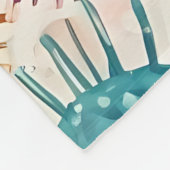 Couverture Polaire Impression de l'aquarelle Urchin (Coin)