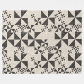 Couverture Polaire Impression de motif hawaïen Aloha (Devant (Horizontal))