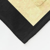 Couverture Polaire  impression de poisson d'époque (Coin)