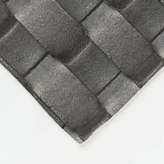 Couverture Polaire Impression de texture métallique urban (Coin)