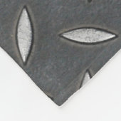 Couverture Polaire Impression de texture métallique urban (Coin)