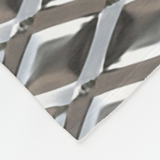 Couverture Polaire Impression de texture métallique urban (Coin)