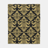 Couverture Polaire Impression décorative Damask Fabric (Devant)