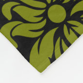 Couverture Polaire Impression décorative Damask Fabric (Coin)